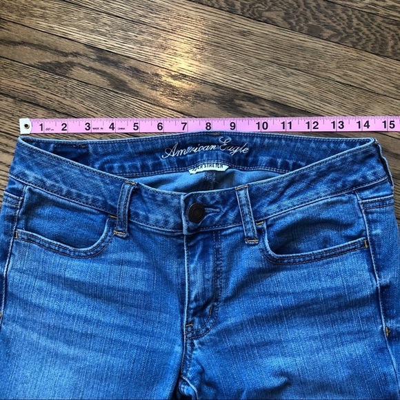 American Eagle Superstretch Light Wash Jegging | 6​​ - Picture 9 of 12